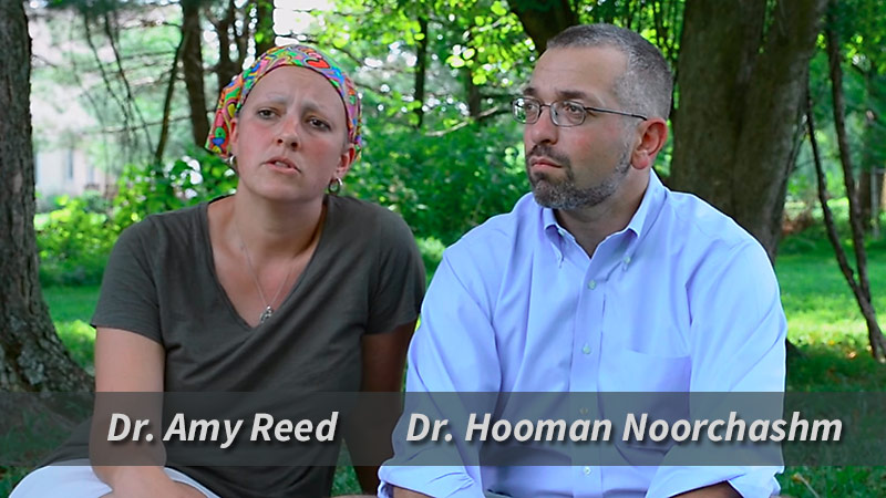 Dr. Amy Reed and Dr. Hooman Noorchashm
